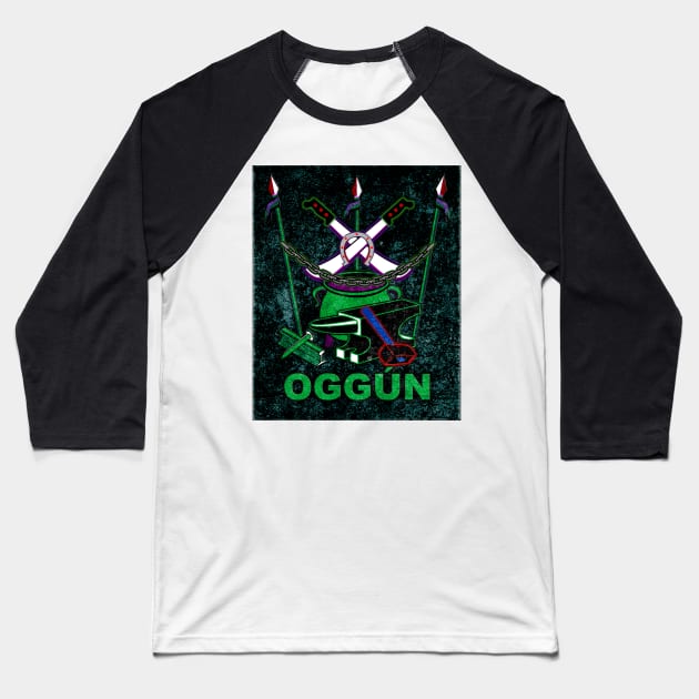 Oggun Baseball T-Shirt by Korvus78